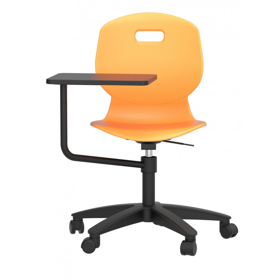 Arc Swivel Wipe Clean Personal Workspace College Chair 